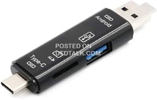 5 in 1 Multifunction Memory Card Reader Usb 2.0 Type C/Usb /