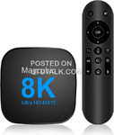 Transpeed Android 13 TV Box, 8kvideo,4G Ram 128G Rom,Dual Wi