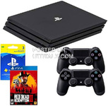 SONY Playstation 4 PRO + 2 Controllers + Paladone